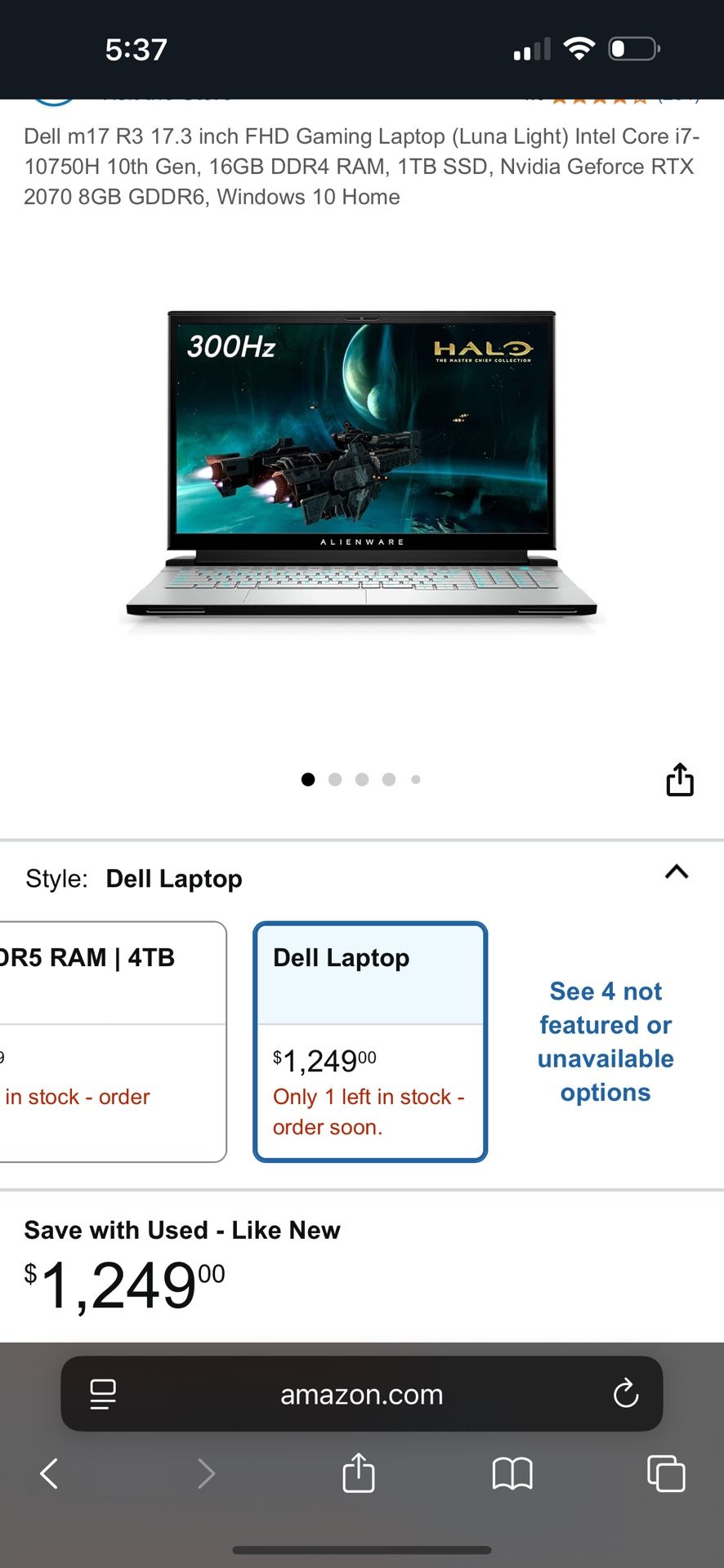 Alienware M17 R3