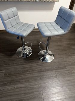 Leopard bar stools