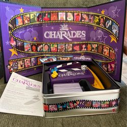 CHARADES The Wonderful World of Disney Game in Metal Tin