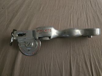 Vintage Dymo Mite Label Maker