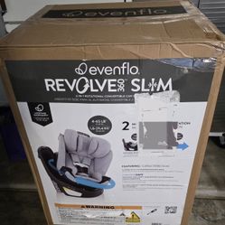 New Evenflo Gold Revolve360 Slim 2-in-1 Rotational Car
Seat with SensorSafe