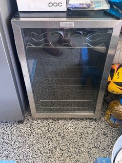Vissani Wine Cooler Beverage Refrigerator