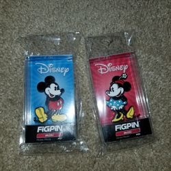 FigPin Fig Pin Mini Disney Mickey Minnie Mouse Collectible Pins Rare