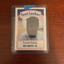 Limited Edition Ken Griffey Jr Footlocker Card 