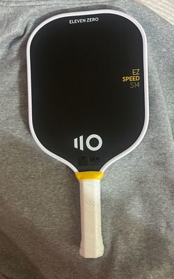 Eleven Zero EZ Speed S14 Pickleball Paddle Widebody 14mm, 8 oz, Black