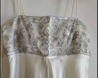 White Vintage Maxi Dress