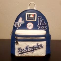 Dodgers WS Champions Loungefly Backpack