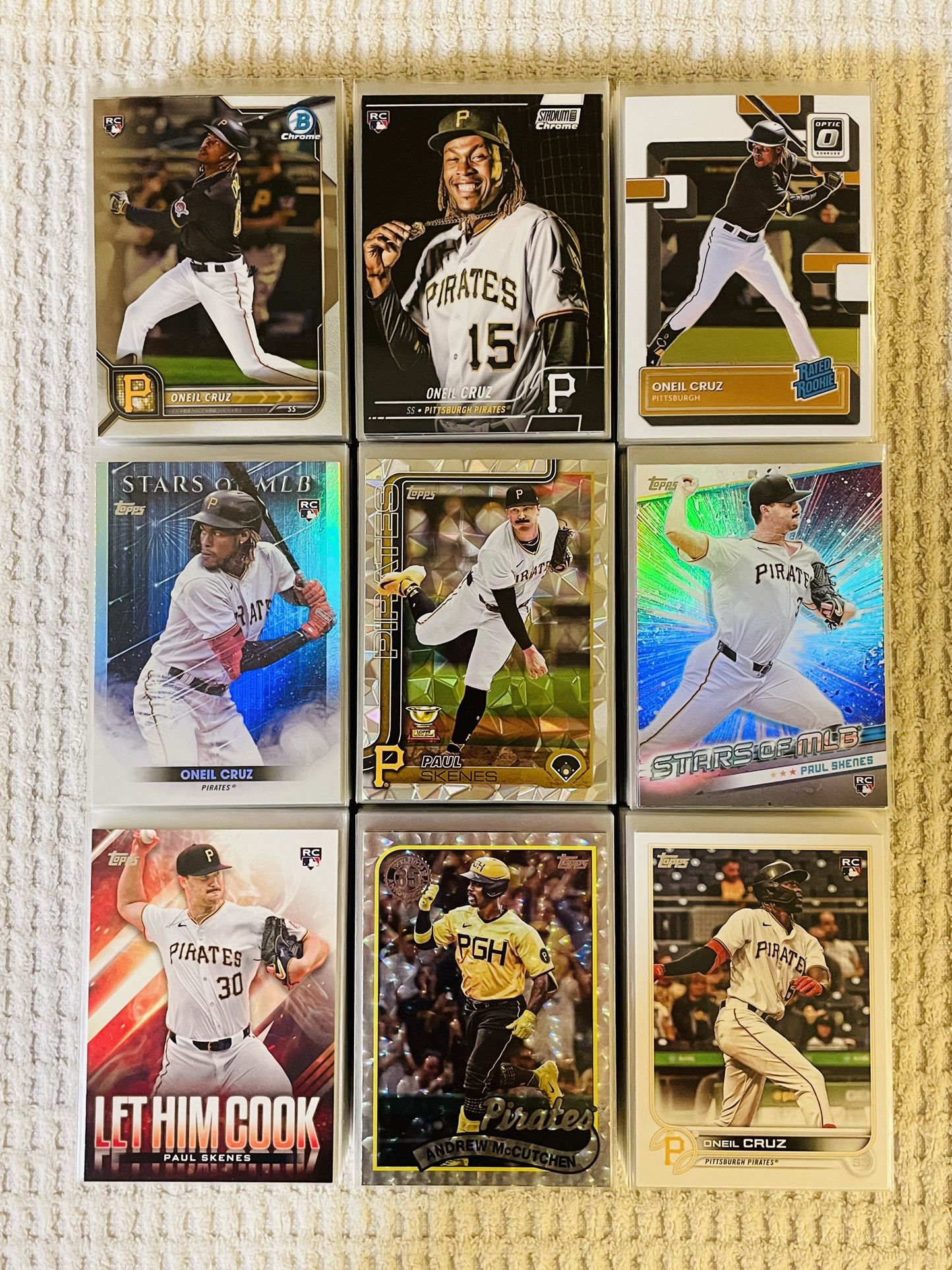 Pittsburgh Pirates 415 Card Baseball Lot! Rookies, Prospects, Refractors, Parallels, Short Prints, Variations & More!