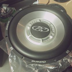 Octane R Phoenix Gold R10d 10-in Woofer 400 Max! PAIR- BRAND NEW! FREE  DELIVERY DEMO PORTLAND VANCOUVER AREA