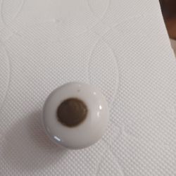 12 Vintage White Ceramic/China Drawer Pulls/Knobs