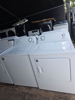 Amana Washer And Dryer Set 🔹️ both works good 💯 2️⃣month's warranty ✅️