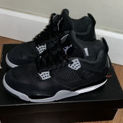 Jordan 4 “ Black Canvas “