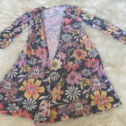 LulaRoe Floral Toddler Cardigan *2T