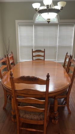Real Wood Dining Room Table