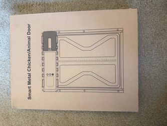 Smart Metal Chicken / Animal Door