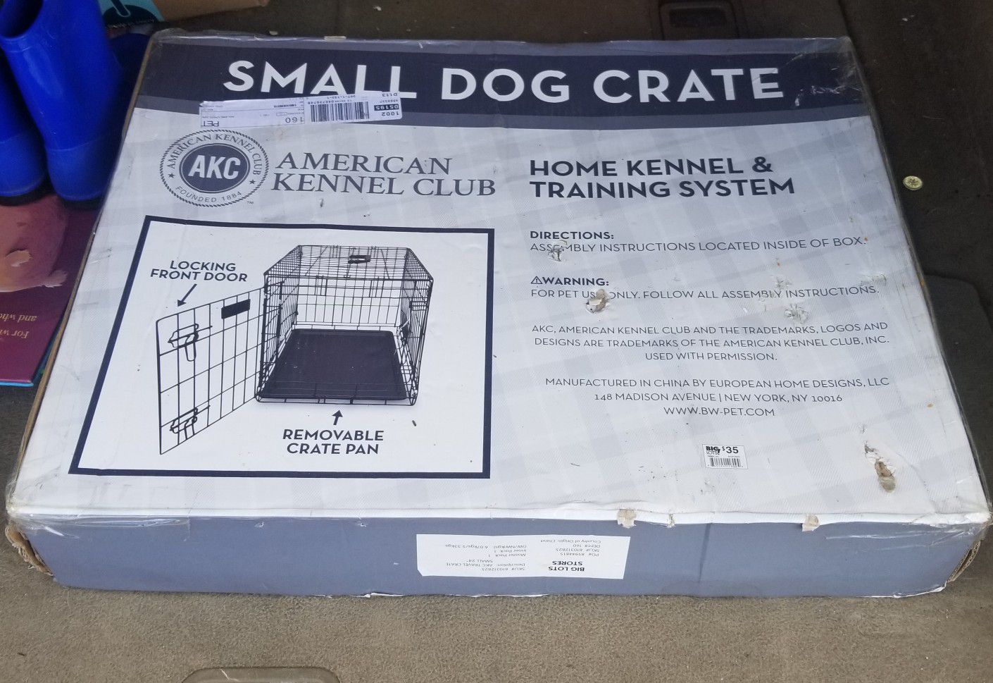 American Kennel Club Small dog crate