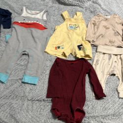 Baby Boy Clothes Size 3-6 Months Lot