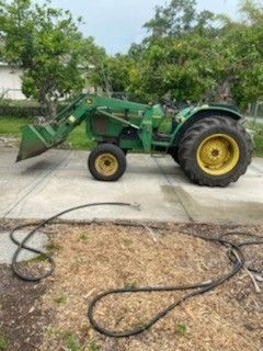 John Deere 5200 Front End Loader Tractor With Attachments