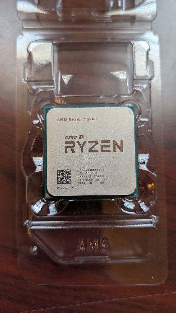 Ryzen 7 2700 With Cooler