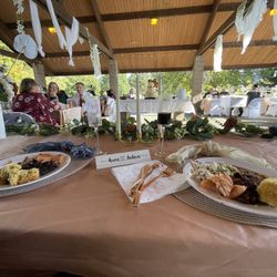 2 high quality 72 inch/ 6ft eucalyptus garlands with white flowers, ivory, navy blue, turquoise, terracotta /burnt orange roses