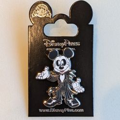 Mickey Mouse As Jack Skellington Disney Trading Pin 