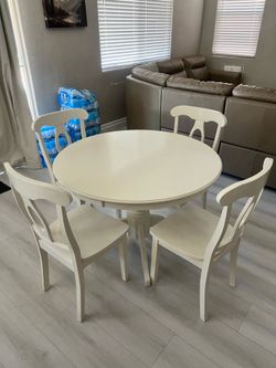 White Dining Table