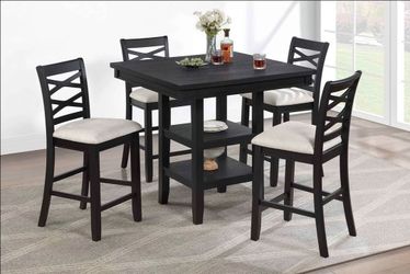 5-Piece Counter Height Dining Set