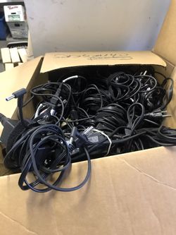 Large quantity of laptop chargers. Pc keyboard , mouse. Power cable. Vga cable’s and more available at Kbuy