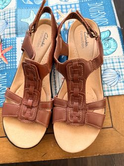 Clark’s comfy sandals huaraches muy cómodos de piel 9