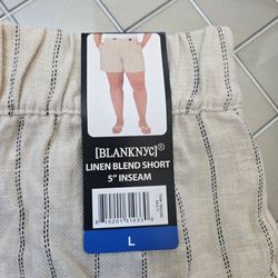 Woman linen shorts