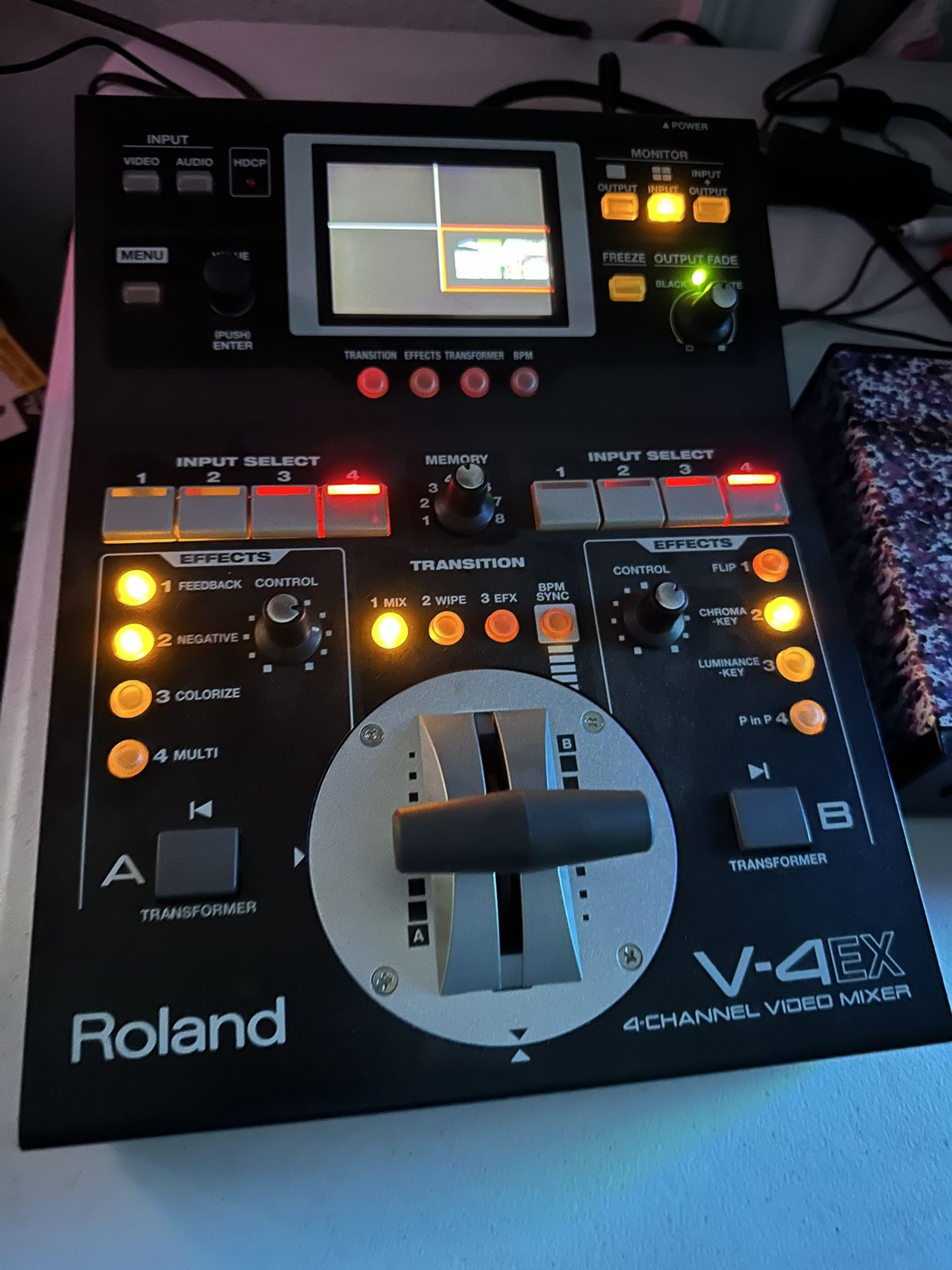 Roland V-4EX Four Channel Digital Video Mixer