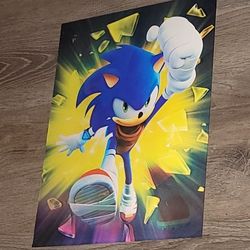 Sonic Image Changing 3D Holographic Lenticular Poster