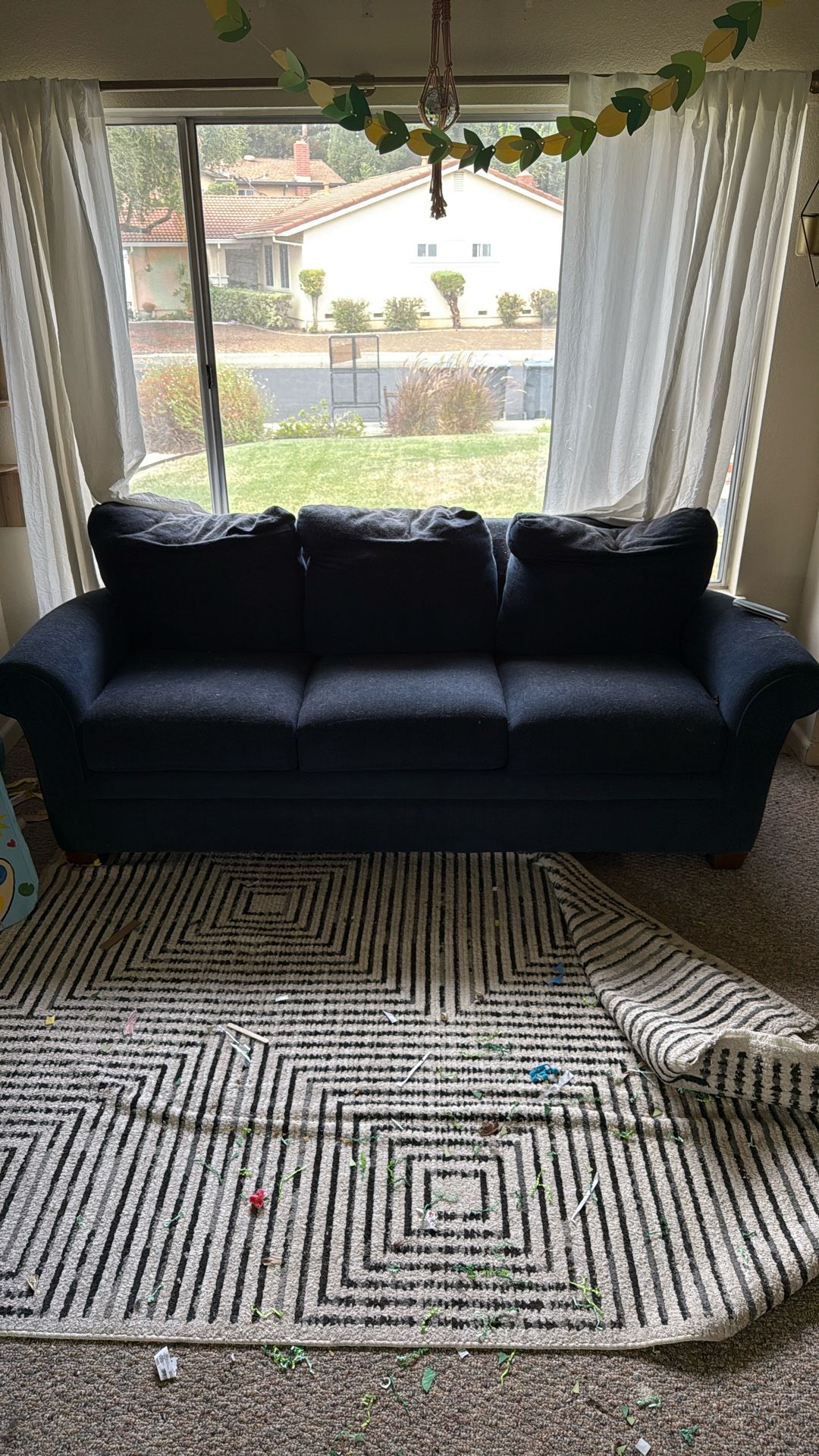 Blue LazyBoy Sofa
