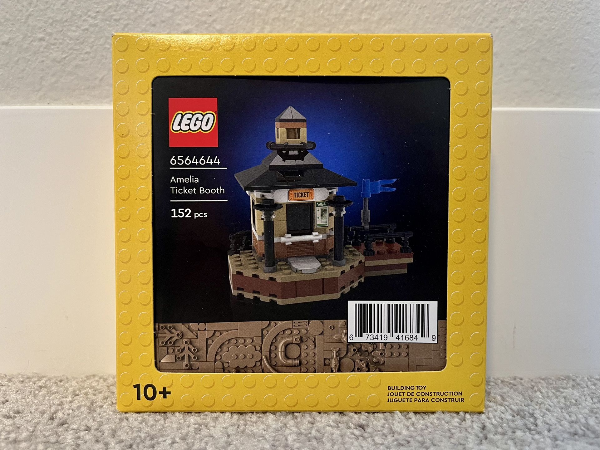 New LEGO Amelia Ticket Booth (contact info removed)