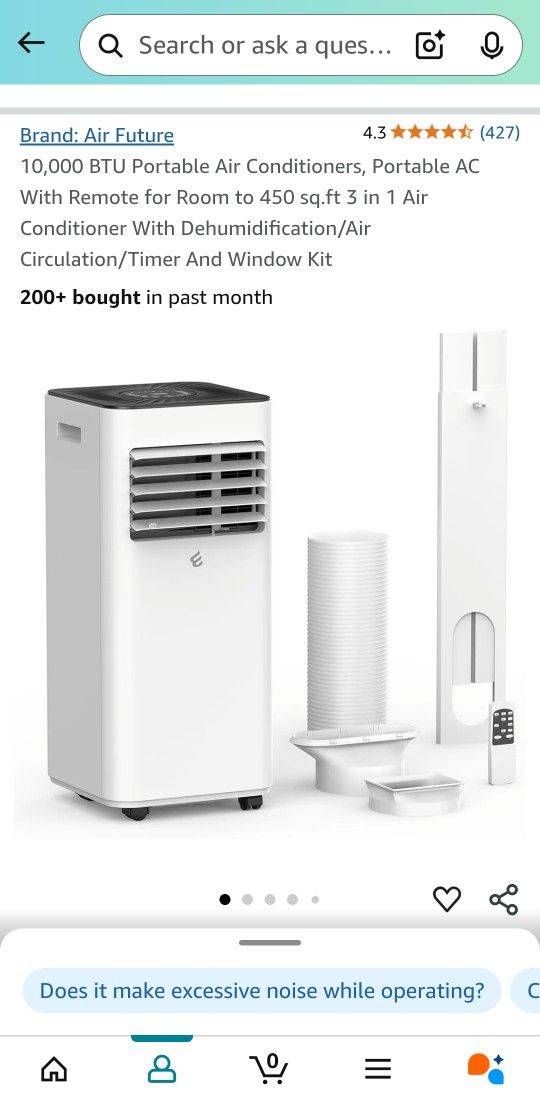 Portable Air Conditioner (New Open Box)