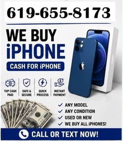 We buy cash for phone iPhone 16 17 pro for Cash Today!buyer