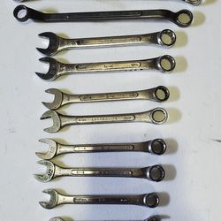 Lot Of 10 SK Combination Wrenches