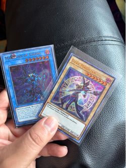 Yu-Gi-Oh Dark Magician & Magician of Chaos Cards
