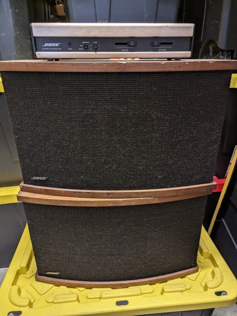 Bose 901 Series 5 Speaker Set With Equalizer