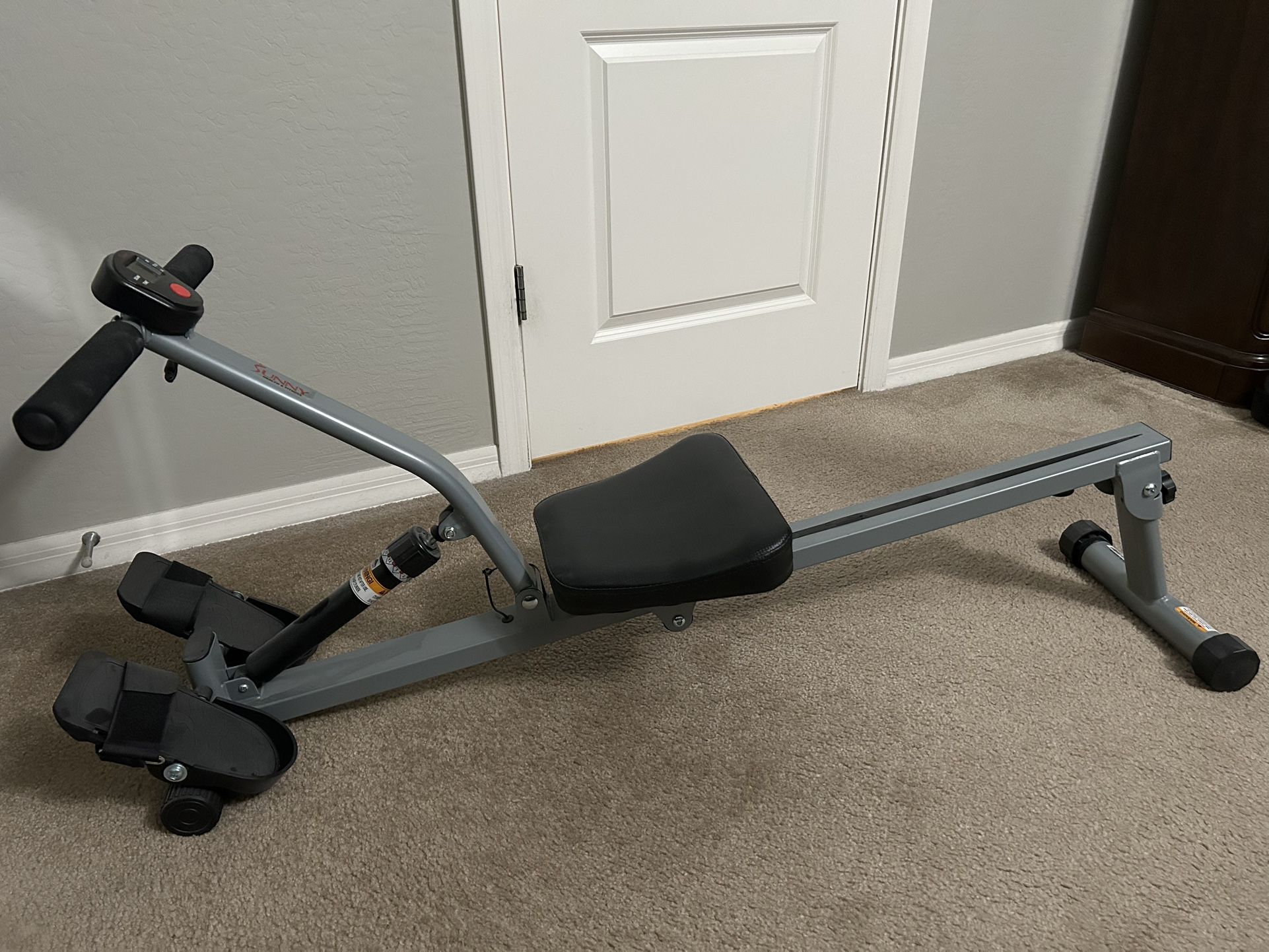 Like New Rowing Machine (Compact- Easy To Store)