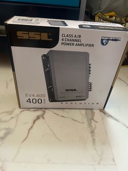 SSL Evolution EV4.400 4-Channel Car Amplifier