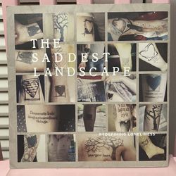 The Saddest Landscape - Redefining Loneliness 7" RARE special edition cover