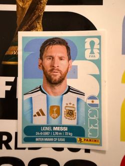 Messi panini sticker
