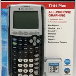Texas Instruments TI-84 PLUS All Purpose Graphing Calculator 