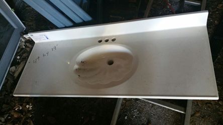 Bathroom sink 49' by 19'