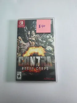 Contra Rogue Corps Nintendo Switch Physical Game Konami