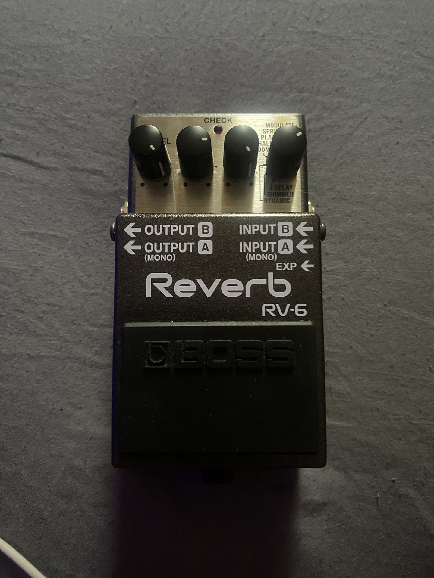 Boss Reverb RV-6 Guitar Pedal