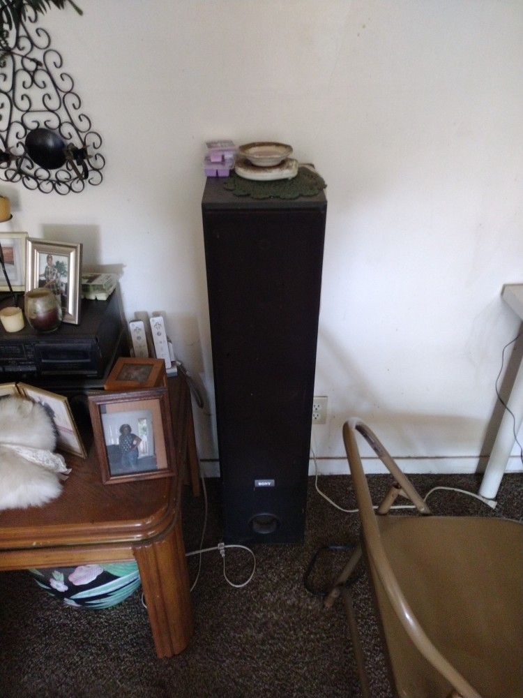 4 Feet Sony Speaker 250.00