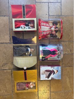 6 Vintage Exclusive Barbie Dolls BRAND NEW SEALED BOXES