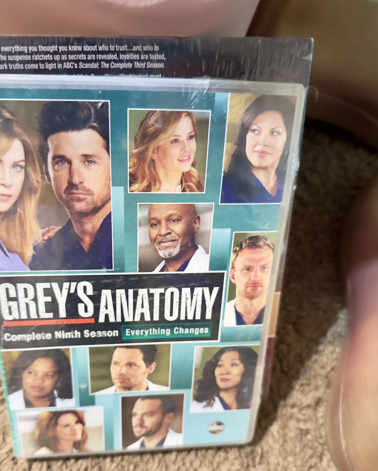 Season 7 And 9 Of Grays Anatomy $. Season 1 Of Scandal